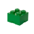 LEGO Förvaringslåda 4 Mörk Grön 40031734