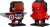 LEGO BrickHeadZ Captain America och Red Hulk figurer 40668