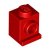 LEGO Angular Brick 1x1 Röd B3203-407021