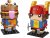 LEGO BrickHeadZ Beef Boss och Skye figurer 40910