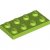 LEGO Plate 2x4 Limegrön B2674-4537936