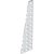 LEGO Left Plate 3x12 W. Angle Vit B3723-4208987