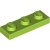 LEGO Plate 1x3 Limegrön B3557-4210210
