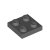 LEGO Plate 2x2 Mörkgrå B9177-4211094