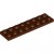 LEGO Plate 2x8 Rödbrun B3851-4211211