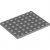 LEGO Plate 6x8 Ljusgrå B0364-4211408