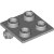 LEGO Plate 2x2 Rocking Ljusgrå B3775-4211881