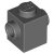 LEGO Brick 1x1 W. 2 Knobs Mörkgrå 4213574-B1272