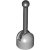 LEGO Mini Antenna Ljusgrå/Svart 4221775-R1418