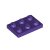 LEGO Plate 2x3 Lila B0880-4225142