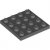 LEGO Plate 4x4 Mörkgrå B9206-4243831