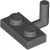 LEGO Plate 1x2 W. Hook Mörkgrå 6261355-B1005