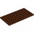 LEGO Plate 6x12 Rödbrun 4264669-B0
