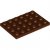 LEGO Plate 4x6 Rödbrun 4271874-B2994
