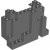 LEGO Mountain Bottom 4x10x6 Mörkgrå B0-4279446