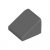LEGO Roof Tile 1x1x2/3 ABS Mörkgrå B0410-4504378