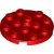 LEGO Plate 4x4 Round W. Snap Röd 4515348-B2630