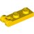 LEGO Plate 1x2 W. Shaft Ø3.2 Gul 4515367-B3090