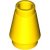 LEGO Nose Cone Small 1x1 Gul B3104-4525464