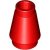 LEGO Nose Cone Small 1x1 Röd 4529234-B3149