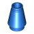 LEGO Nose Cone Small 1x1 blå 4529235-B0151