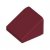 LEGO Roof Tile 1x1x2/3 Abs Mörkröd B0171-4531415