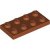 LEGO Plate 2x4 Mörkorange B2869-4535928