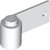 LEGO Right Door 1x3 Vit R0568-4537987