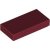 LEGO Flat Tile 1x2 Mörkröd 4539090-B1452