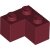 LEGO Brick Corner 1x2x2 Mörkröd B3129-4541379