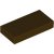 LEGO Flat Tile 1x2 Mörkbrun B0-4566688