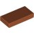 LEGO Flat Tile 1x2 Mörkorange B2243-4614158