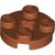 LEGO Plate 2x2 Round Mörkorange B4195-4616027
