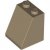 LEGO Roof Tile 2x2x2/65° Mörkbeige 4616593-B