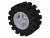 LEGO Technic Däck + Fälg 15x6 Svart/Ljusgrå 87414-T0546