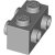 LEGO Brick 1x2 W. 4 Knobs Ljusgrå B1269-4657459