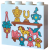 LEGO Brick 1x4x3 Prishylla Vit R1351-6603365