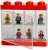 LEGO Minifigure Display Case 8 Röd 40650001