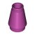 LEGO Nose Cone Small 1x1 Magenta B3592-6003007