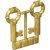 LEGO Antika Nycklar 2st Guld 6022033-R1488