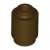 LEGO Round Brick 1x1 Mörkbrun 6022105-R0