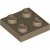 LEGO Plate 2x2 Mörkbeige B9160-6047415