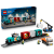 LEGO City Hamntransporttåg med kran och lastbil 60509