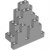 LEGO Berg/Klippa Grå 6052991-R0