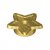 LEGO Star Symbol W. Tube And Hole Ø1.5 Guld B0369-6184647