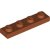 LEGO Plate 1x4 Mörkorange B0169-6074892