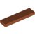 LEGO Flat Tile 1x4 Mörkorange B0591-6074893