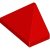 LEGO End Ridged Tile 1x2/45° Röd B2010-6075074
