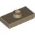 LEGO Plate 1x2 With 1 Knob Mörkbeige B2353-6092591