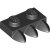 LEGO Plate 1x2 With 3 Teeth Svart 6094141-B2298